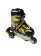 Soccerex adjustable Inline and balanced roller skates for all ages. (Yellow) LF-947