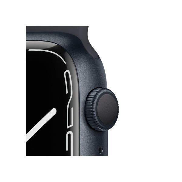 Apple Watch Nike Series 7 GPS Cellular 41mm Midnight Aluminum Case with Anthracite Black Nike Sport Band online for best price Apple Watch Smart Watches Bawwaba Oman