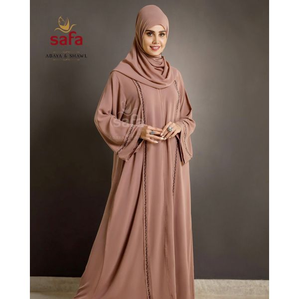 Front open abaya online best sale