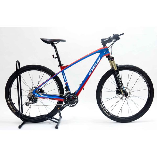 Bicycle 27.5 Inch MTB 27 Speed Cabon Frame Shimano M02 27.5 Blue