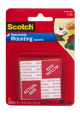 3M Scotch Removable Mounting Squares - 16 Ct