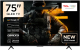 TCL 75 Inch QLED 4K Smart TV, 75P8K