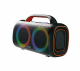 Heatz ZS33 60W Portable Party Speaker with Dual Wireless Microphones & RGB Lights