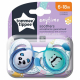 Tommee Tippee Anytime Soother Pack Of 2 (6-18 Months) Mix
