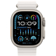 Apple Watch Ultra 2 GPS + Cellular, 49mm Titanium Case with White Ocean Band
