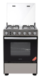 Geepas 60x60 4 Burner Gas Cooking Range with Grill GCR6058