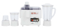 Geepas 4in1 Food Processor 1.8 Liter 650W White GSB6147