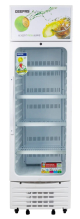 Geepas Vertical Show Case Fridge 280 Liter Fan No frost GSC6548