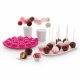 Lekue Cake Pops Fushia Mold, 18 cavities