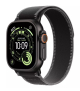 Apple Watch Ultra 3 GPS + Cellular 49mm Black Titanium Case with Black/Charcoal Trail Loop M/L