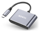 Mowsil USB-C to Dual HDMI 4K Adapter 