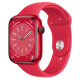 Apple Watch Series 8 GPS, 45mm (PRODUCT)RED Aluminum Case with (PRODUCT)RED Sport Band