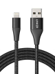 Anker Powerline+ II Cable MFi Certified For iPhone 6 feet -Black