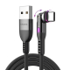 STATIK 360 Degree Rotatable PowerPivot Nylon Cable USB-A to USB-C 2 Meter