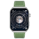Swiss Military ALPS3 Smart Watch Silver Frame with Green Silicon Strap SILF-GRN