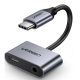 UGREEN 2 Ports USB-C Hub + 3.5mm Audio