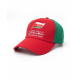 Oman Flag Color Trucker Cap - 12 pcs set