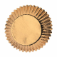 Wilton Gold Foil Baking Cups Standard size, 24 Pcs