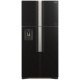 Hitachi 760Liters  French Door Refrigerator, 659 Liters Net Capacity Black RW760PK7X GBK