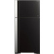 Hitachi 550L Top Mount Refrigerator Black, RVG760PK7-2GBK