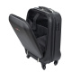 Traveller Front Open 4 Wheel ABS Luggage Bag 20 Inch Black TR-3311