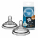 Tommee Tippee Closer To Nature Teats Fast Flow x2 Clear