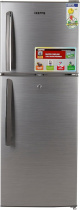 Geepas Double door Refrigerator Defrost 200 Liter Silver GRF2209SXE
