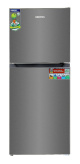 Geepas Double door Refrigerator 6.3cbft No frost 250 Liter Silver GRF2522SXN