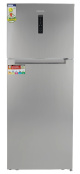 Geepas Double door Refrigerator No frost 500 Liter Stainless Steel Silver GRF5109SXHN