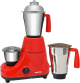 Geepas 3in1 Mixer Grinder 3 Speed 750W Red GSB5081