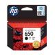 HP 650 Black Cartridge  