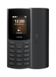 Nokia 105 4G Edition Feature Phone with Dual SIM, 1.8 Inch Display, 1450 mAh Battery, 48MB, 128MB, Charcoal