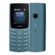 Nokia 110 4G Edition Feature Phone with Dual SIM, 1.8 Inch Display, 1000 mAh Battery, 48MB, 128MB, Blue