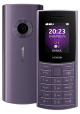 Nokia 110 4G Edition Feature Phone with Dual SIM, 2.4 Inch Display, 1000 mAh Battery, 48MB, 128MB, Purple