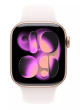 Apple Watch Series 11 GPS 42mm Rose Gold Aluminium Case with Light Blush Sport Band - S/M