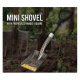 Epsilon Mini Shovel With Fiberglass Handle- Square