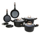 ATT Non-Stick Aluminum Cookware Set Cpccno 9 Pieces