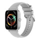 Xcell Apollo W5 Smart Watch Grey Frame with Grey Silicon Strap