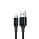 UGREEN USB-A Male to Lightning Male Cable Nickel Plating ABS Shell 2m (Black)