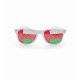 Oman Flag Color Pinhole Sunglass -12 pcs set