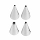 Wilton Small Round & Star Tips, 4-Piece Set
